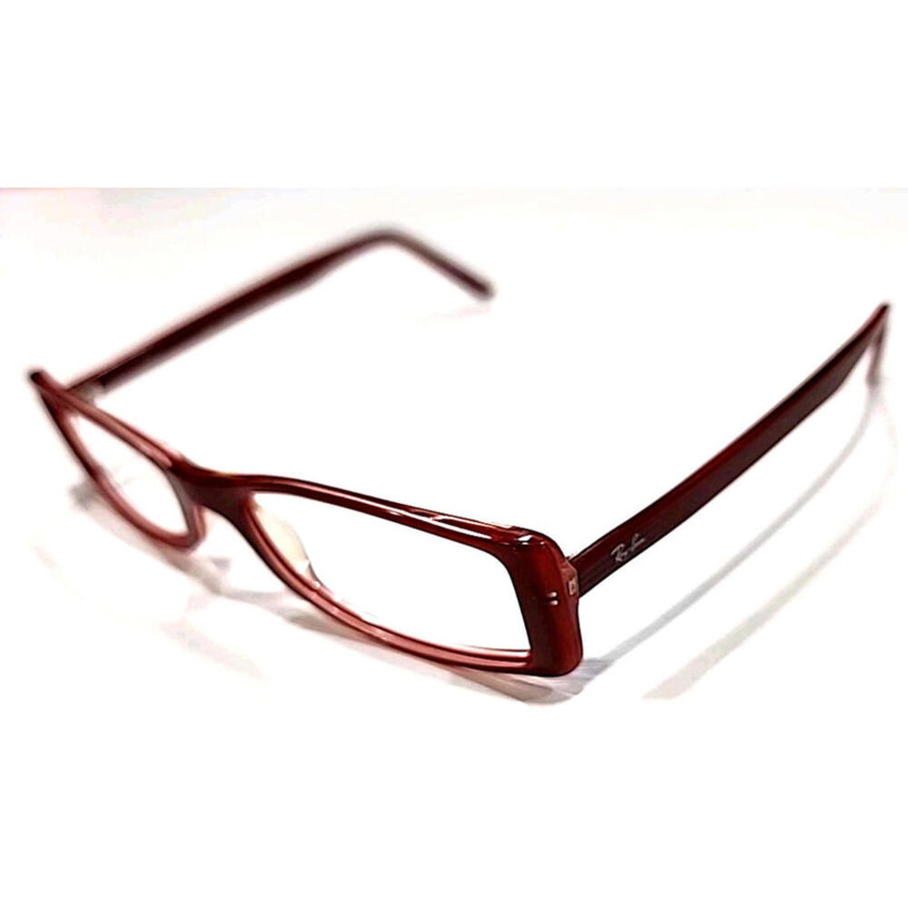 Ray Ban RB5028 2073 Red Rectangular Eyeglasses Frames 49-16-135